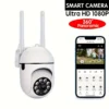BoyKeep 1080P WiFi Bulb Camera, Color Night Vision, Motion Tracking, Indoor/Outdoor Security Camera Y108