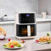 KOMORE 4.7L Air Fryer with Touch Display, Timer & 8 Preset Modes