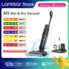 Laresar M3 Cordless Wet Dry Vacuum Mop with Self-Cleaning & Edge Cleaning – 55min Runtime
